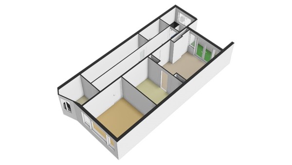 Floorplan - Schieweg 193A01, 3038 AT Rotterdam